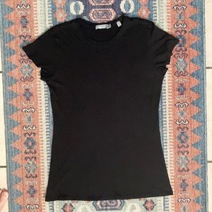 Vince brand, basic black t shirt, Sz S